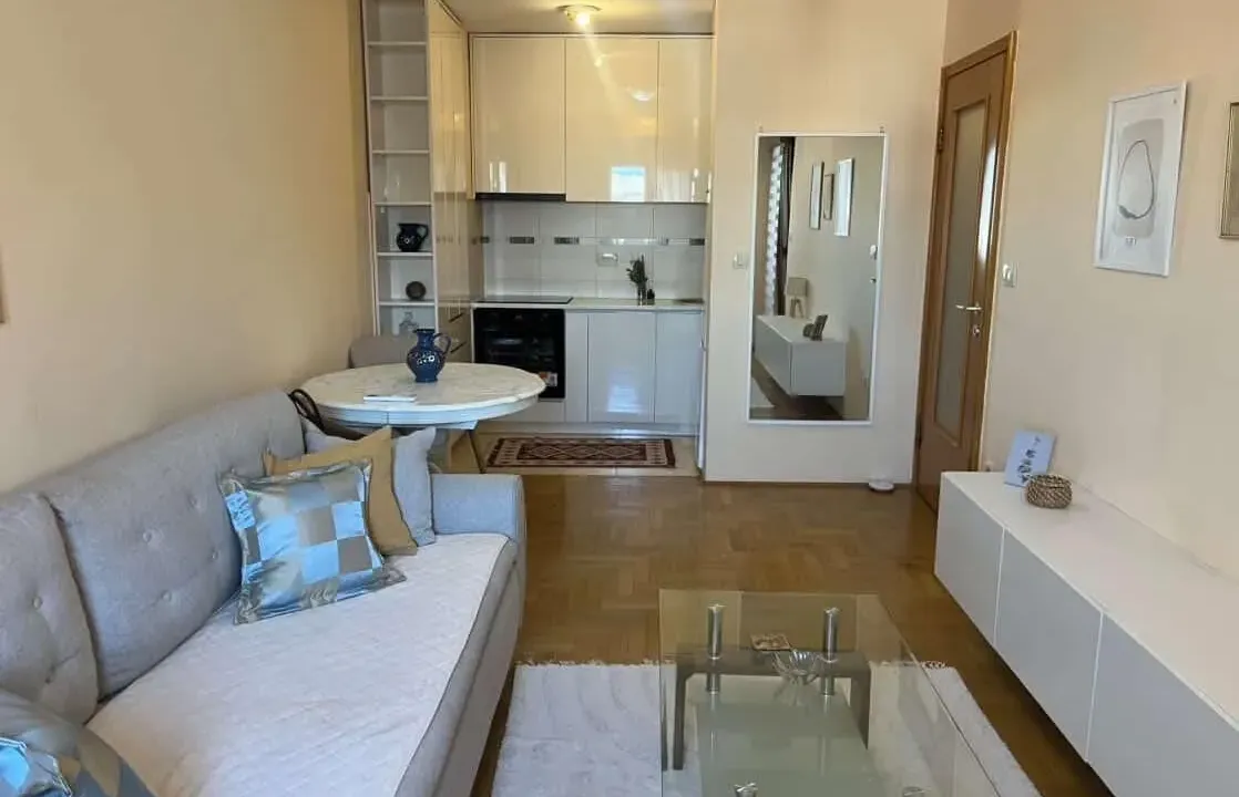 Izdavanje, jednosoban stan, 40m², Stari Aerodrom, Podgorica