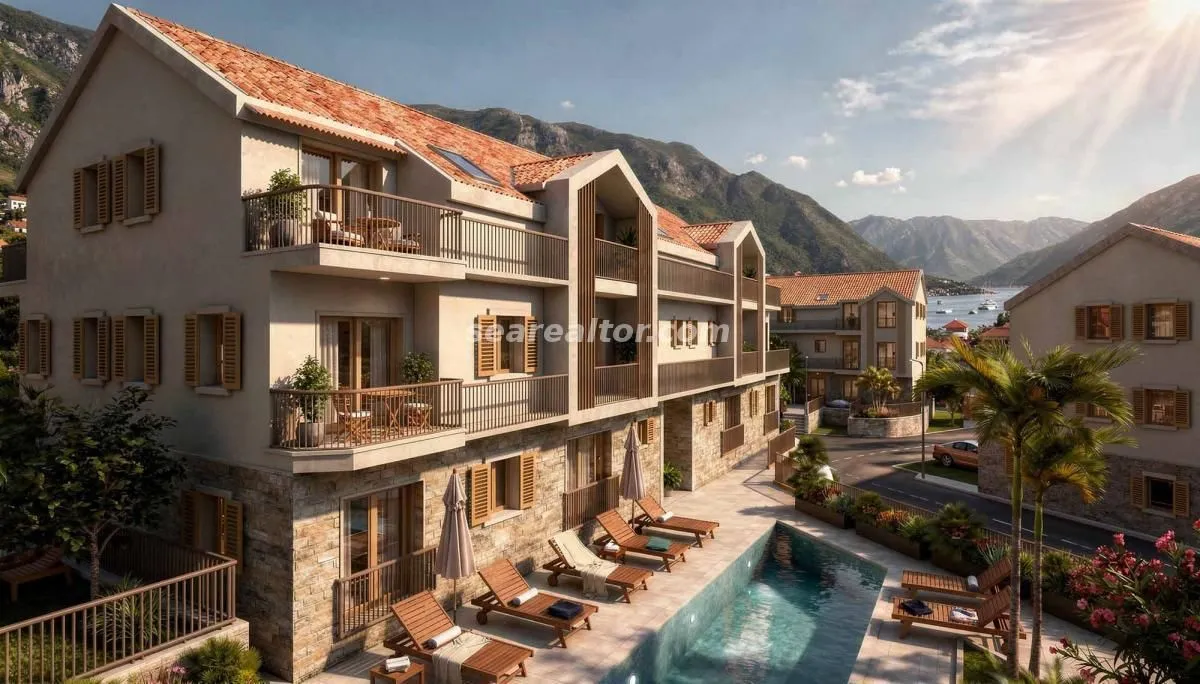 Sale, one bedroom apartment, 59m², Risan, Kotor