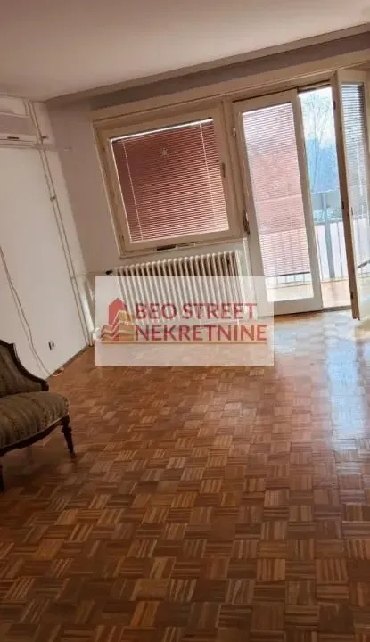 Izdavanje, dvosoban stan, 58m², Novi Beograd Blok 63, Novi Beograd Sve Podlokacije