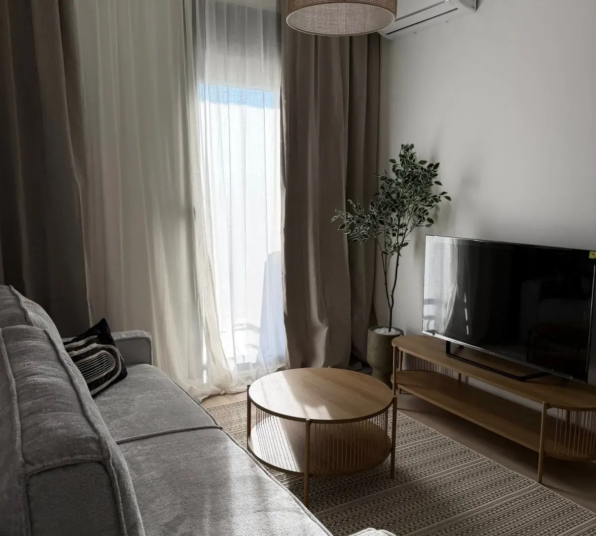 Rent, one bedroom apartment, 37m², Tološi, Podgorica