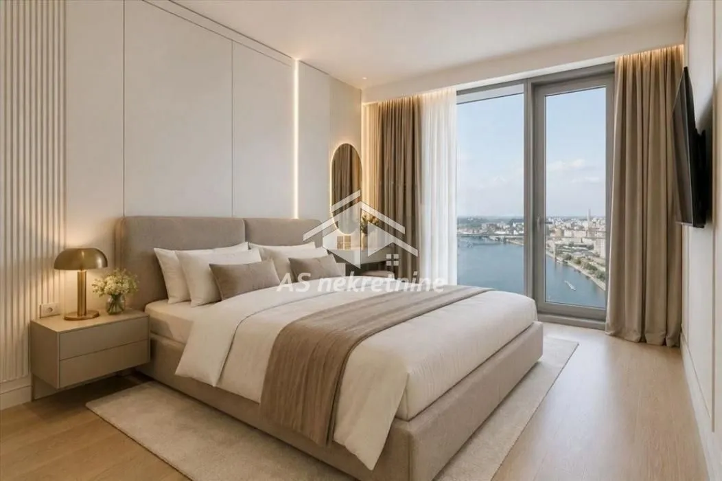 Izdavanje, dvosoban stan, 85m², Savski Venac, Beograd