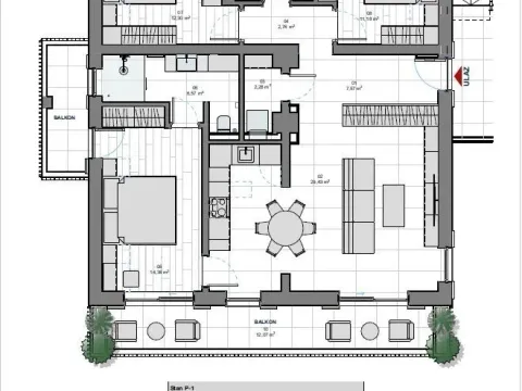 Sale, four bedroom apartment, 104m², Donja Lastva, Tivat - image 4