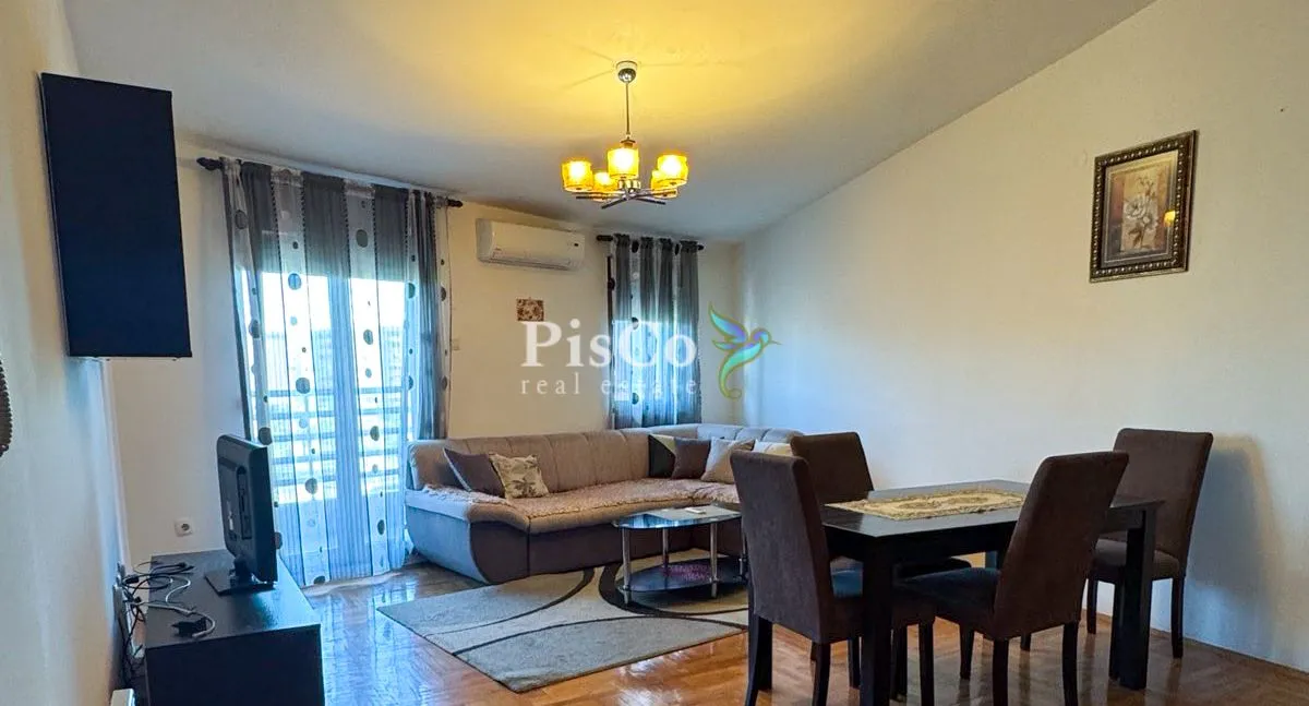 Izdavanje, jednosoban stan, 55m², Tuški Put, Podgorica