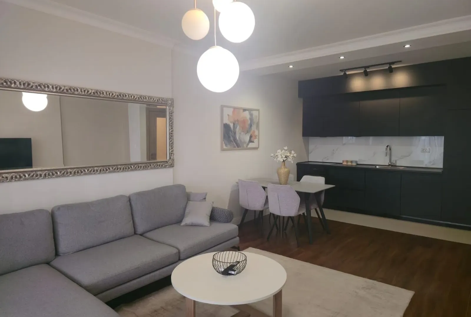 Rent, one bedroom apartment, 52m², Master Kvart, Podgorica