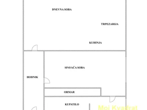 Sale, two bedroom apartment, 44m², Zemun Gornji Grad, Zemun Sve Podlokacije - image 13