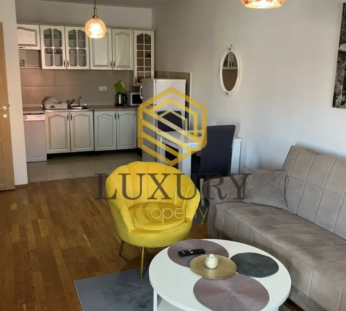Rent, one bedroom apartment, 50m², Tuški Put, Podgorica
