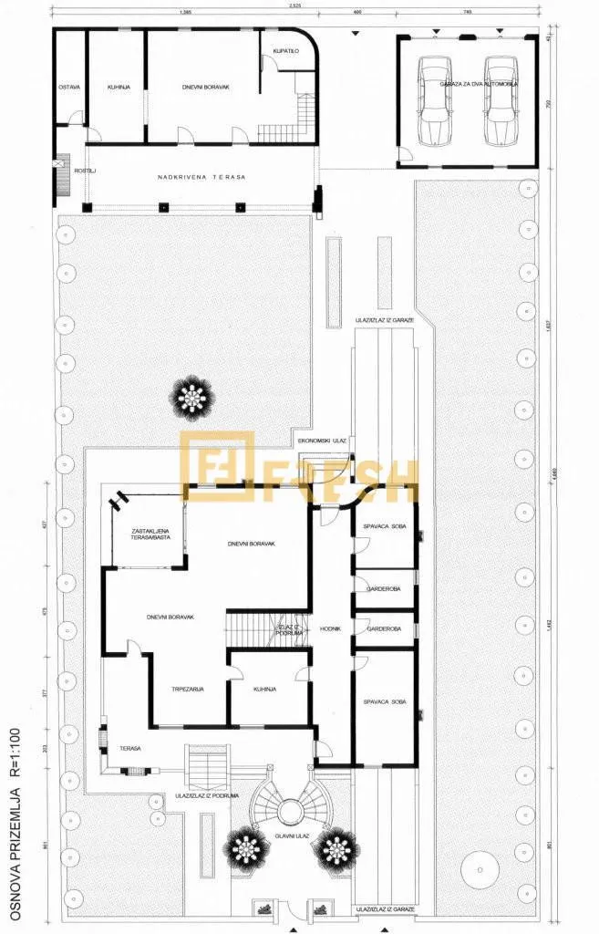 Rent, house, 800m², Zagorič, Podgorica