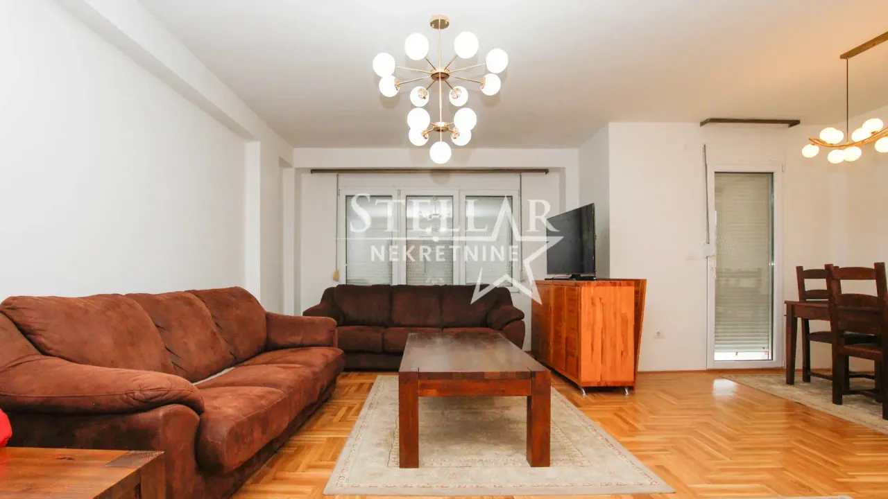 Rent, three bedroom apartment, 92m², 1 maj, Podgorica