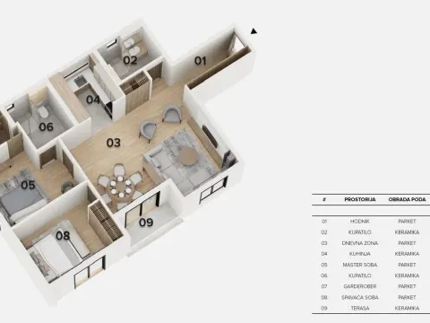 Prodaja, dvosoban stan, 73m², Kolašin, Crna Gora - image 3