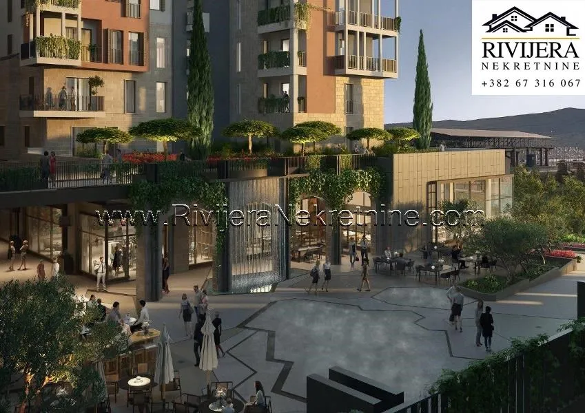 Prodaja, trosoban stan, 199m², Porto Montenegro, Tivat