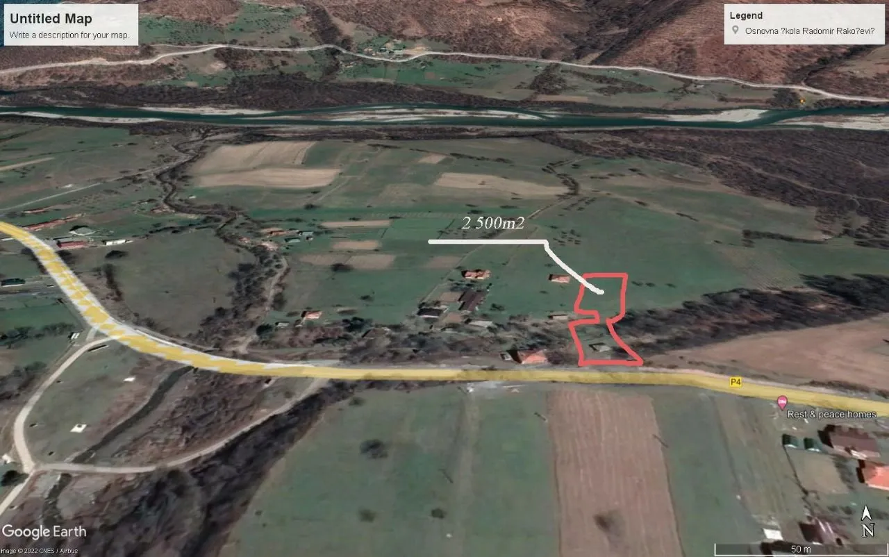 Prodaja, plac, 2500m², Mojkovac, Crna Gora