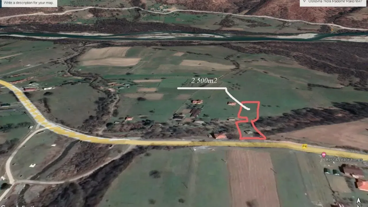 Prodaja, plac, 2500m², Mojkovac, Crna Gora