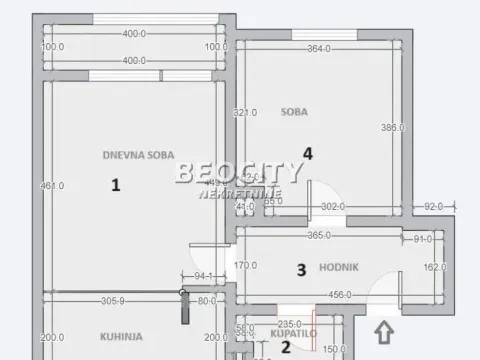 Prodaja, dvosoban stan, 52m², Karaburma, Palilula Sve Podlokacije - image 16