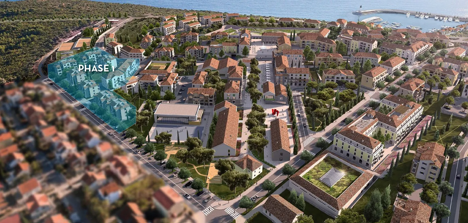 Sale, one bedroom apartment, 57m², Luštica Bay, Tivat