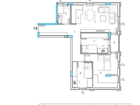 Sale, three bedroom apartment, 64m², Pantelej, Niš - image 3