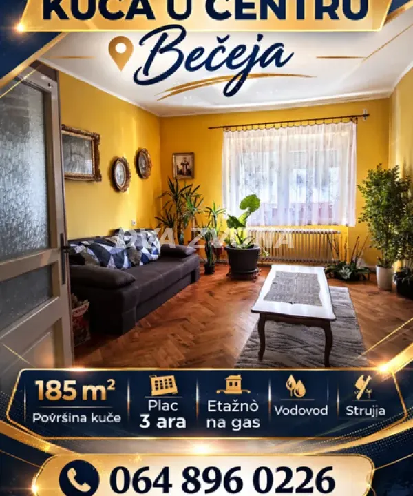 Prodaja, kuća, 155m², Bečej, Novi Sad