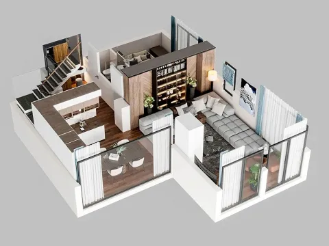 Sale, apartment, 110m², Kavač, Kotor - image 16