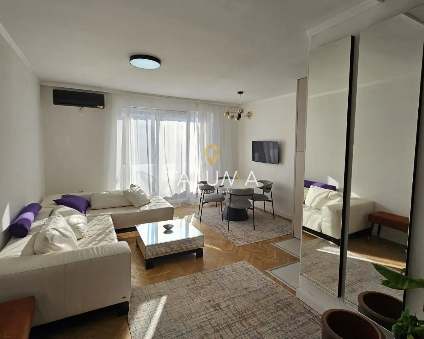 Rent, two bedroom apartment, 70m², Preko Morače, Podgorica