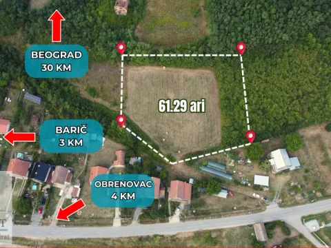 Prodaja, plac, 6100m², Obrenovac, Beograd - image 1