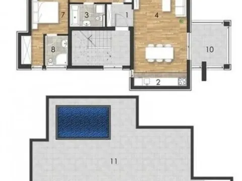 Prodaja, četvorosoban stan, 200m², Sremska Kamenica, Petrovaradin