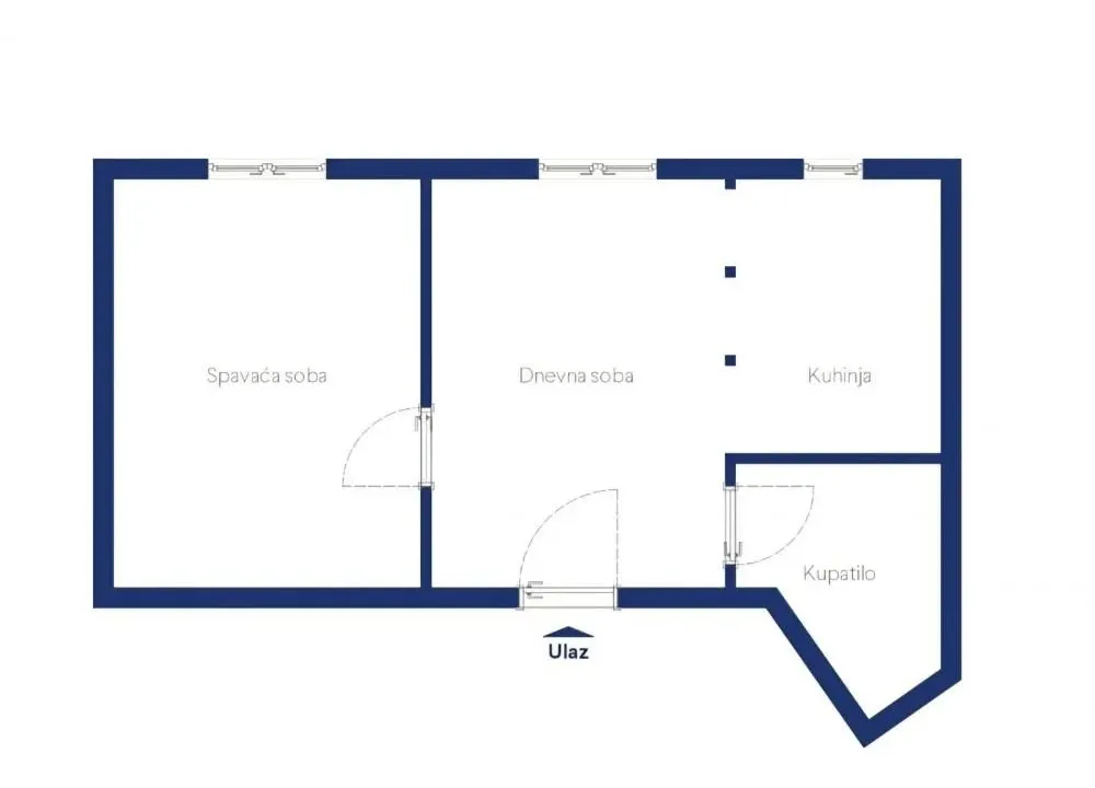 Prodaja, dvosoban stan, 37m², Vukov Spomenik, Zvezdara Sve Podlokacije