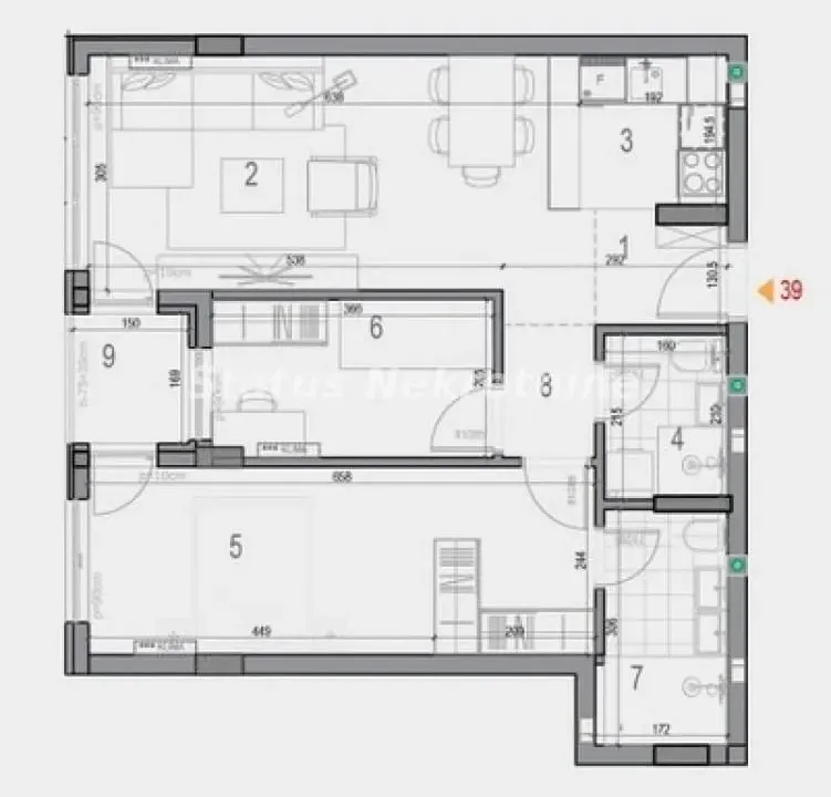 Prodaja, trosoban stan, 61m², Telep, Novi Sad Sve Podlokacije