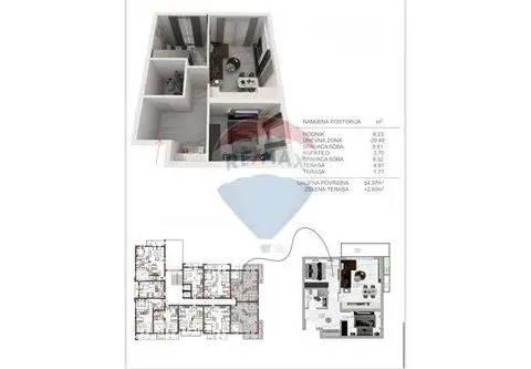 Prodaja, jednosoban stan, 50m², Ulcinj, Crna Gora - image 7