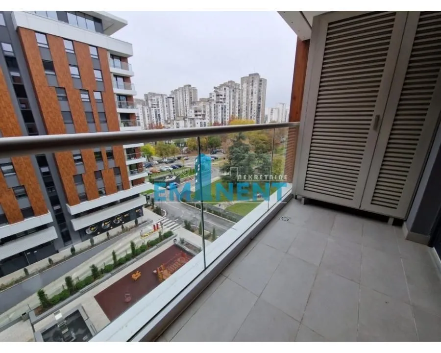 Rent, two bedroom apartment, 52m², Novi Beograd Blok 63, Novi Beograd Sve Podlokacije