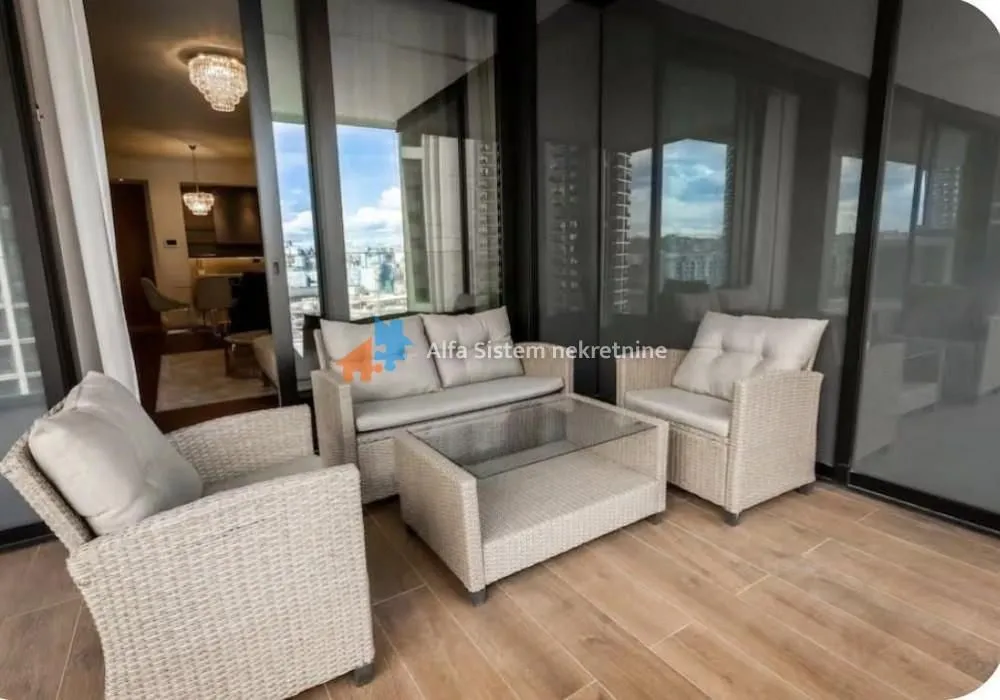 Rent, three bedroom apartment, 120m², Savski Venac, Beograd