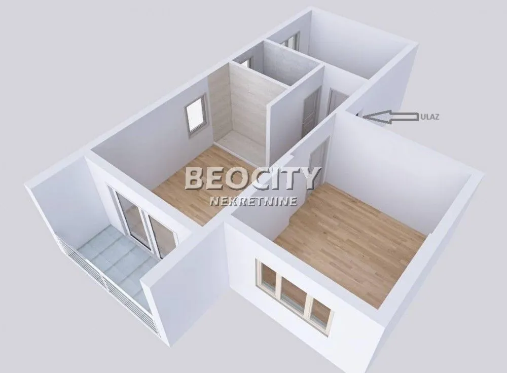 Prodaja, trosoban stan, 65m², Pantelej, Niš