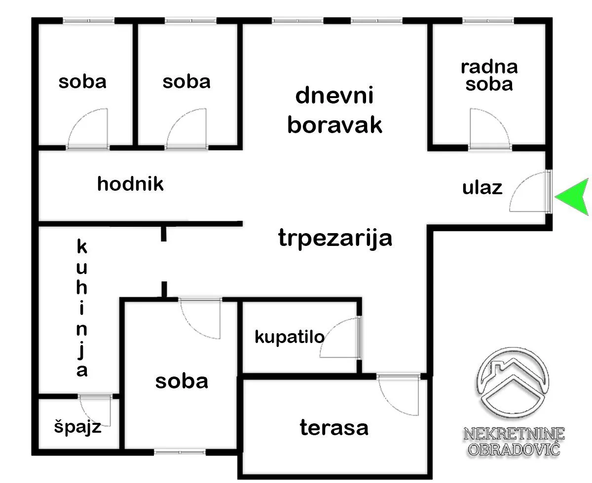 Sale, apartment, 102m², Mirijevo Sve Podlokacije, Beograd