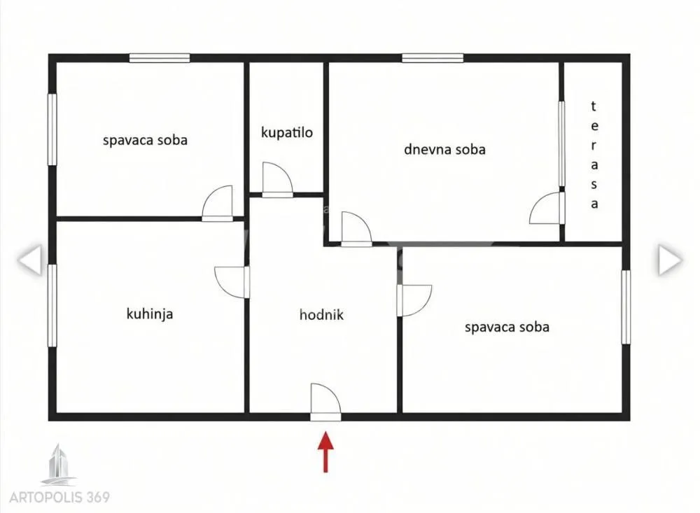 Prodaja, trosoban stan, 67m², Zvezdara Sve Podlokacije, Beograd