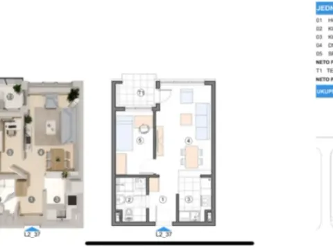 Prodaja, dvosoban stan, 41m², Zemun Save Kovačevića, Zemun Sve Podlokacije - image 9