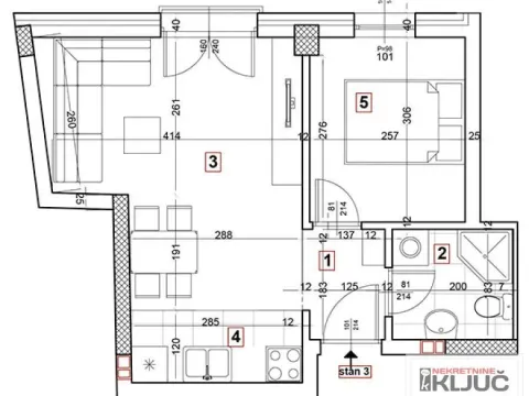 Prodaja, jednosoban stan, 33m², Podbara, Novi Sad Sve Podlokacije