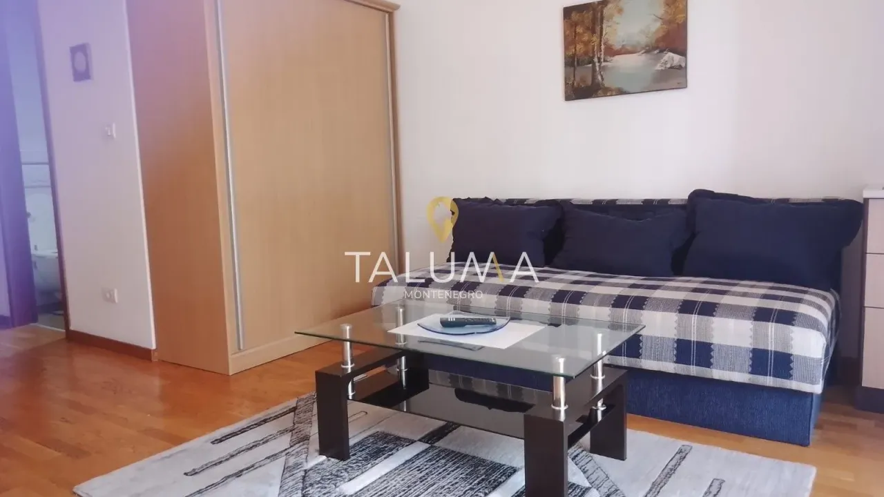 Izdavanje, jednosoban stan, 33m², City Kvart, Podgorica