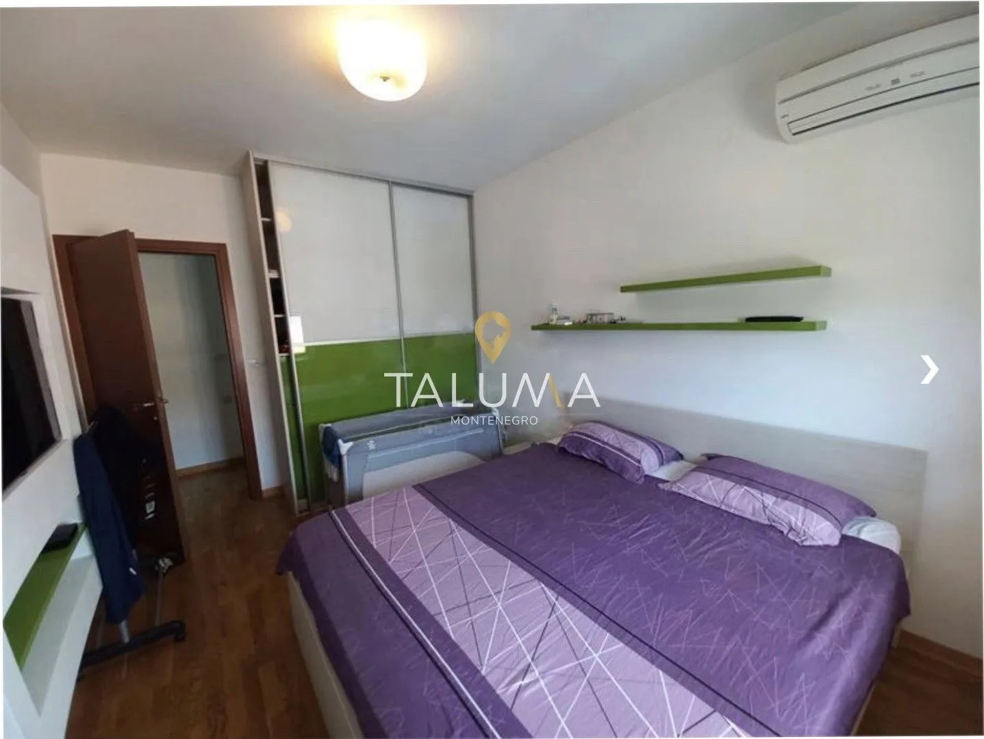 Izdavanje, dvosoban stan, 68m², City Kvart, Podgorica