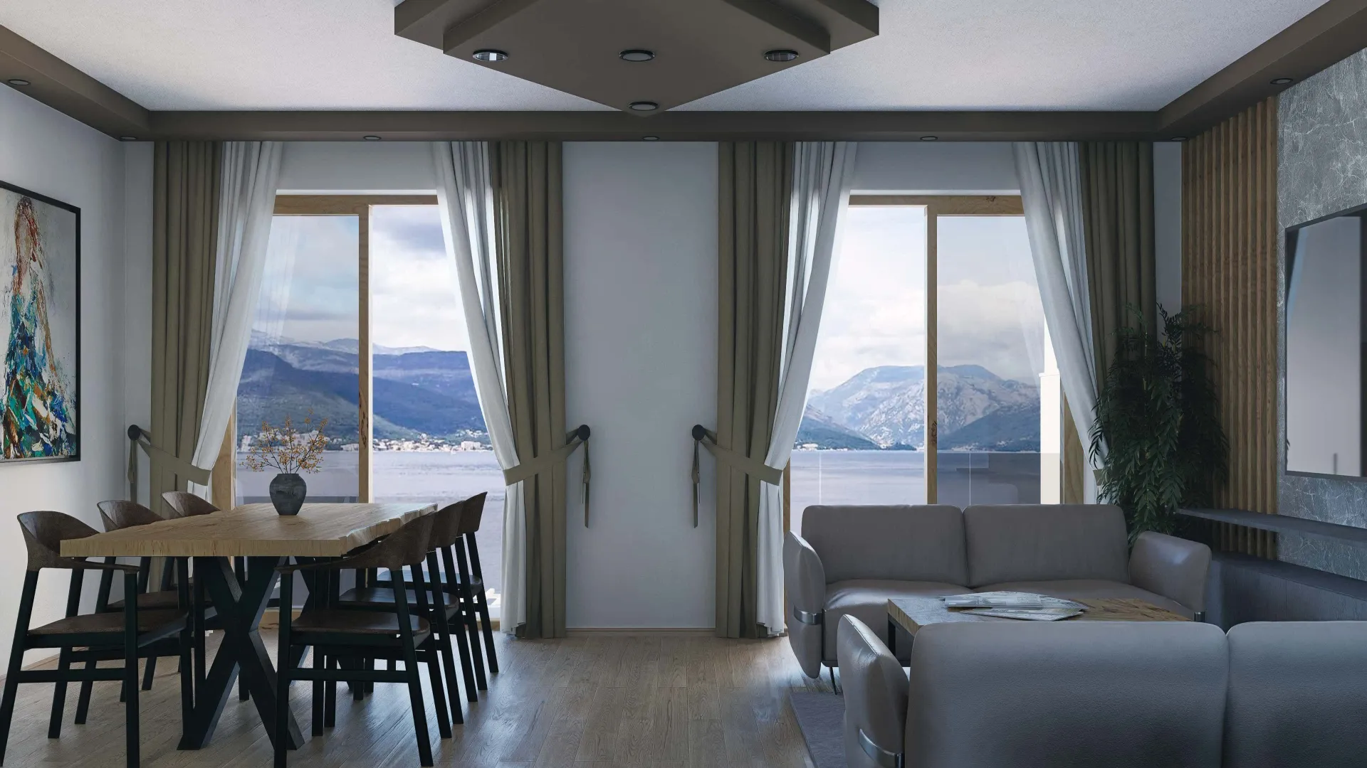 Prodaja, jednosoban stan, 65m², Krašići, Tivat