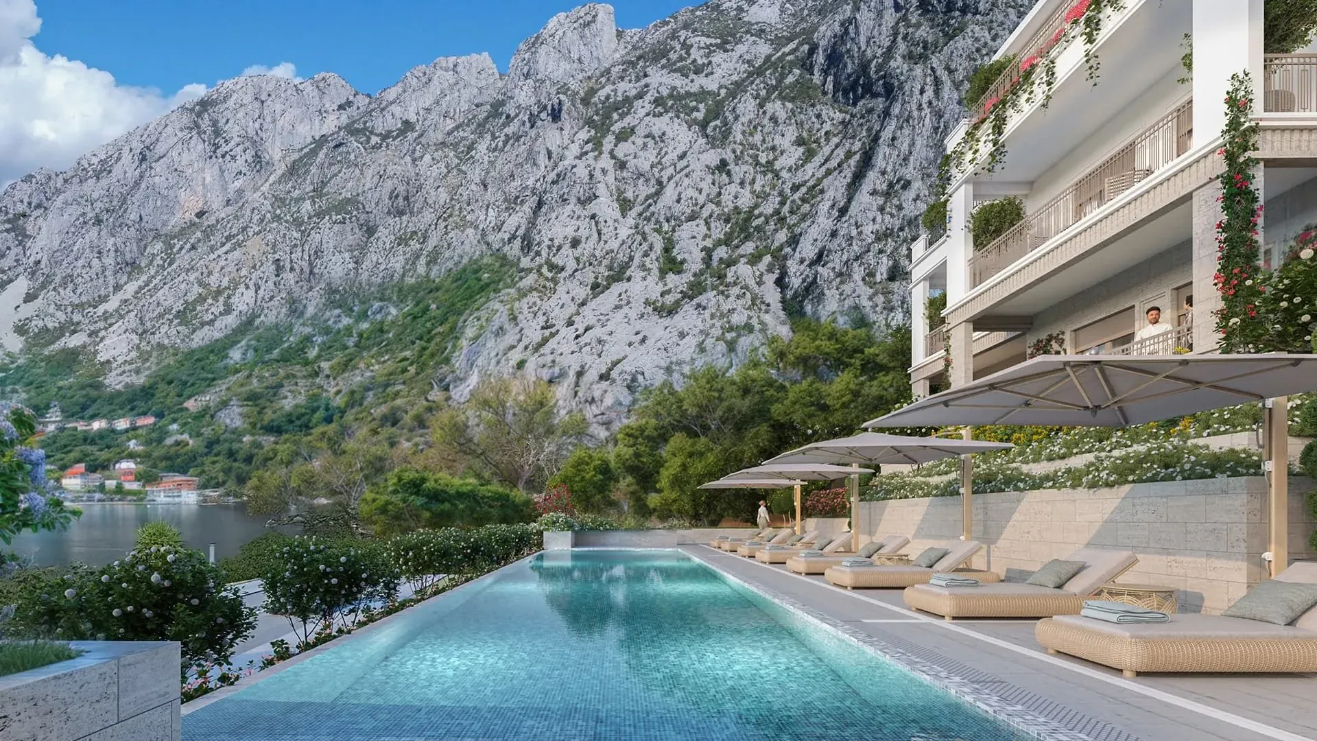 Prodaja, dvosoban stan, 74m², Dobrota, Kotor
