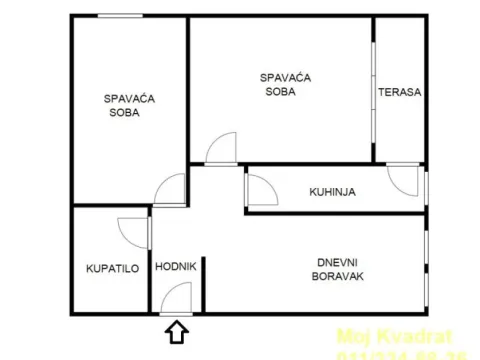 Prodaja, dvosoban stan, 68m², Novi Beograd Blok 37, Novi Beograd Sve Podlokacije - image 19