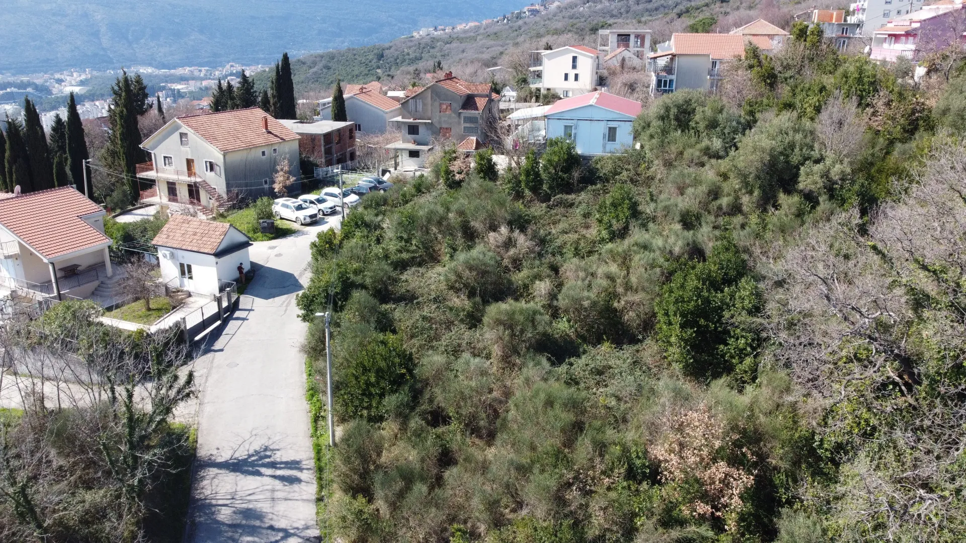 Prodaja, plac, 1250m², Topla, Herceg Novi