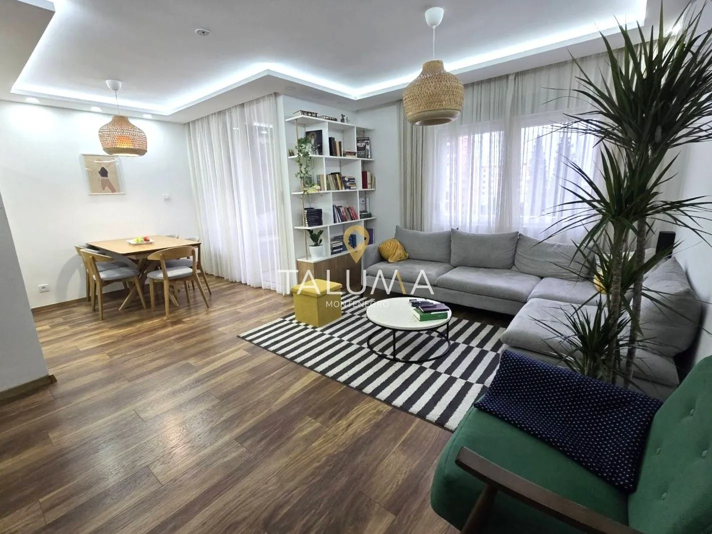 Sale, three bedroom apartment, 89m², Centar, Podgorica