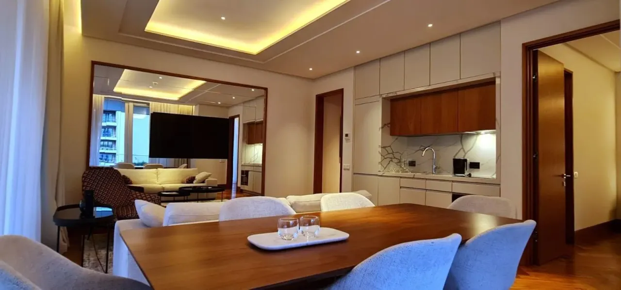 Rent, one bedroom apartment, 74m², Tivat, Crna Gora