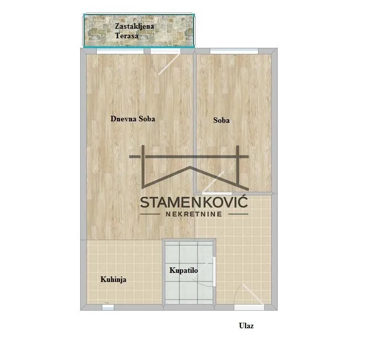 Sale, one bedroom apartment, 37m², Nova Detelinara, Novi Sad Sve Podlokacije