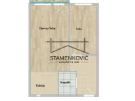 Prodaja, jednosoban stan, 37m², Nova Detelinara, Novi Sad Sve Podlokacije