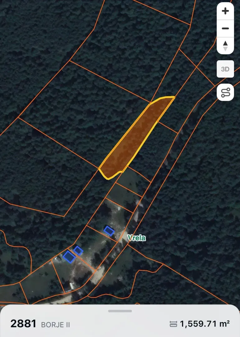 Prodaja, plac, 48088m², Borje, Žabljak