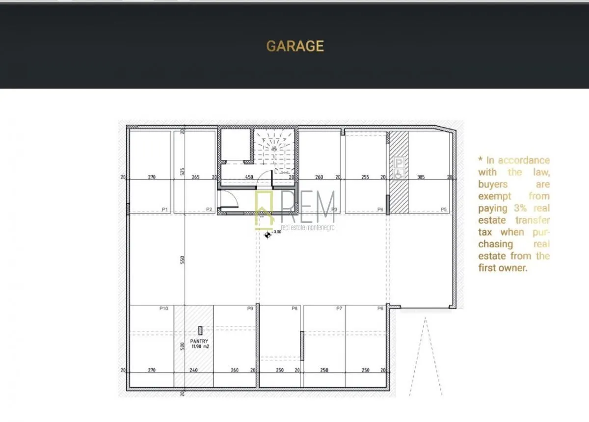 Prodaja, dvosoban stan, 61m², Sutomore, Bar