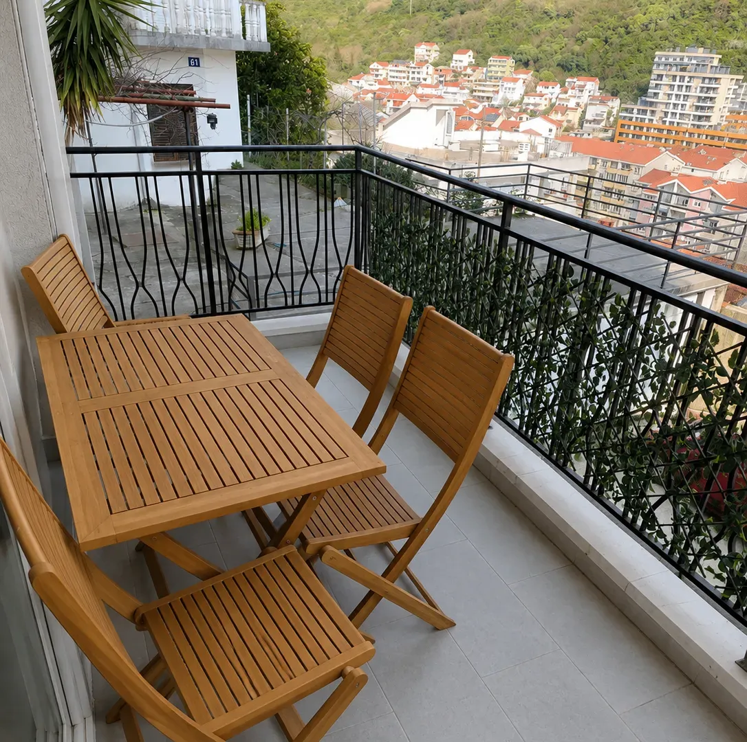Rent, one bedroom apartment, 62m², Babin Do, Budva