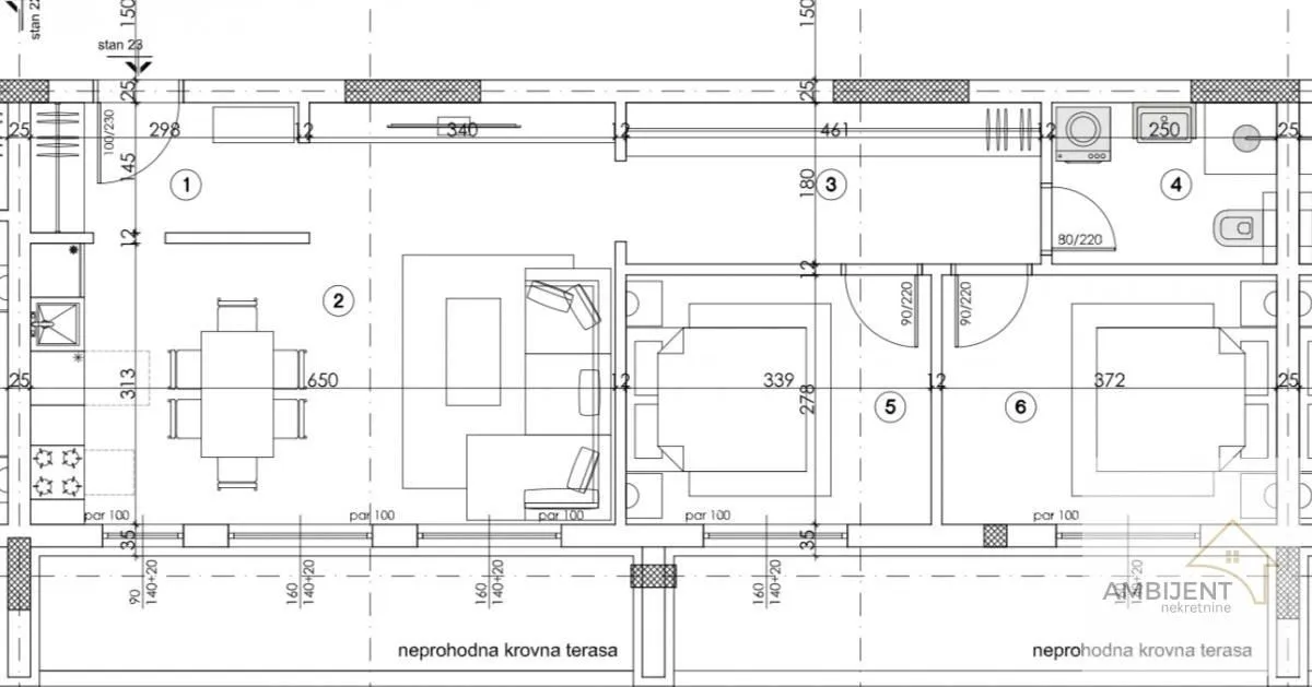 Prodaja, trosoban stan, 62m², Novi Banovci, Stara Pazova