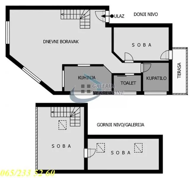 Sale, four bedroom apartment, 110m², Stari Grad, Beograd