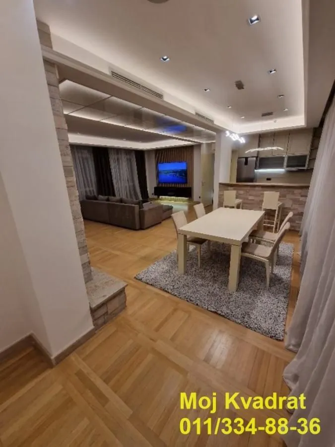 Rent, four bedroom apartment, 148m², Savski Venac, Beograd